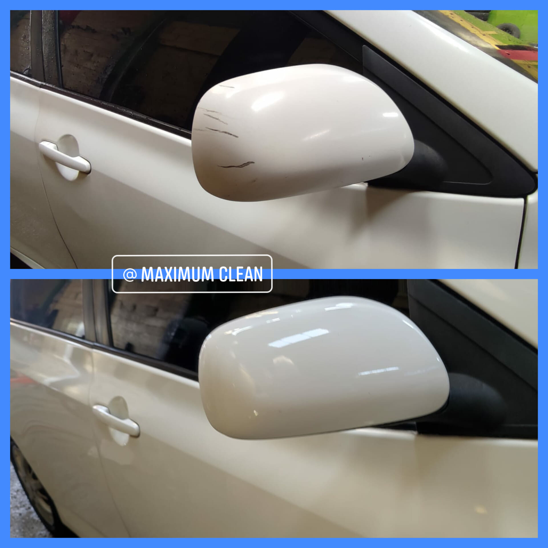 Espejo antes y después