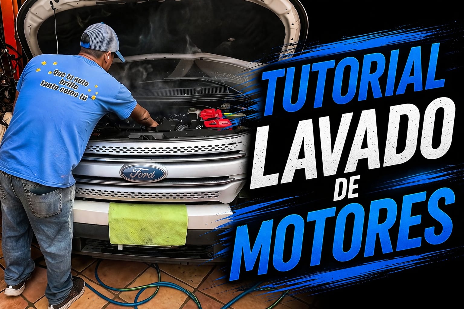 Cómo lavar motores correctamente