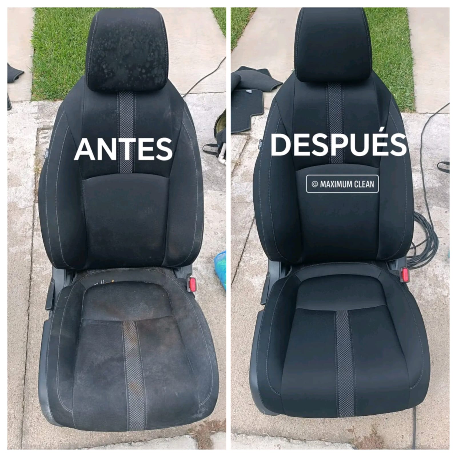 Shampuseado solo asientos